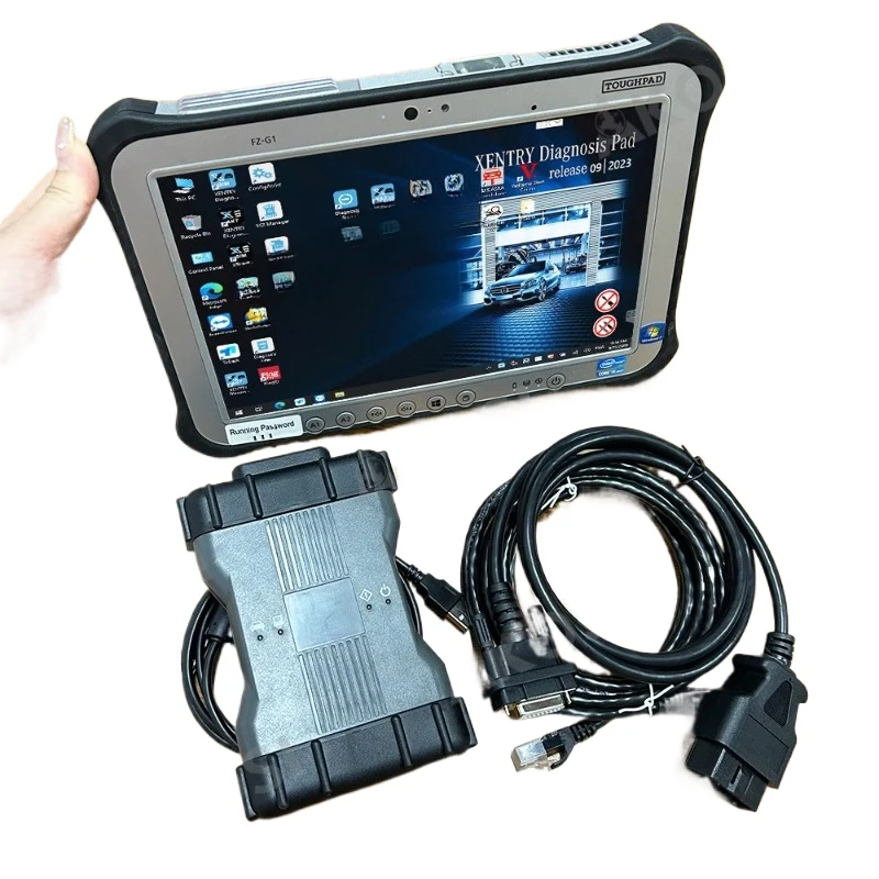 Новый Sd Connect C6 DOIP WIFI MB Gwiazda Xentry Das Wis Epc V CI Wsparcie Fuso Narzędzie Diagnostyczne Canbus