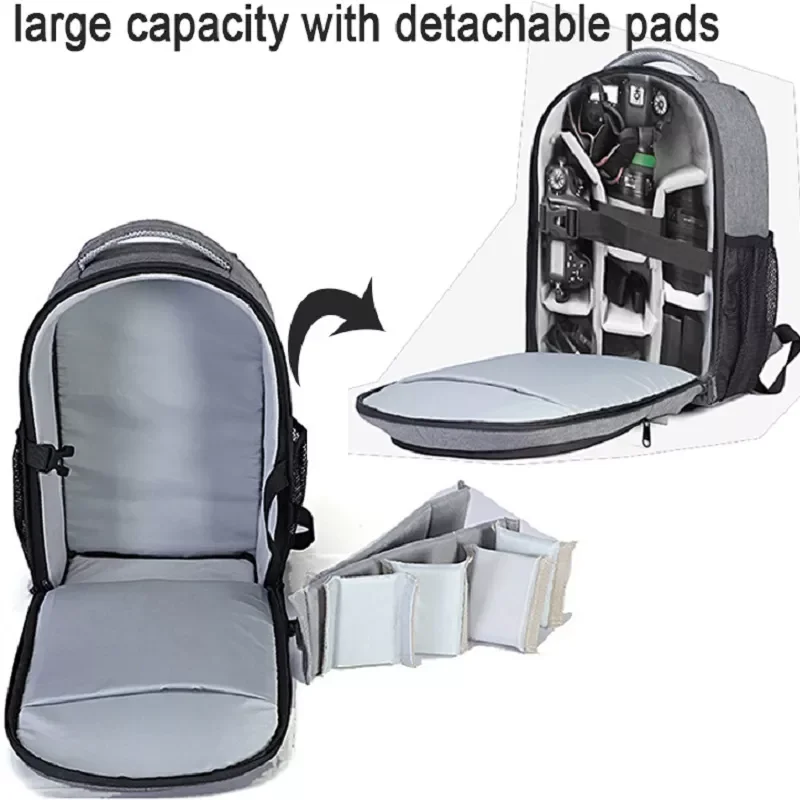 For Canon Nikon Outdoor multifunctional detachable camera bag travel video waterproof digital camera bag backpack For Canon Nikon Outdoor multifunctional detachable camera bag travel video waterproof digital camera bag backpack