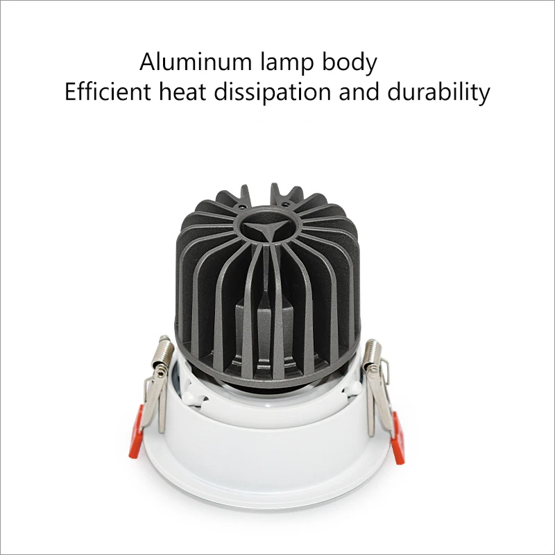 Встроенные светодиодные прожекторы с регулируемой яркостью Точечный светильник