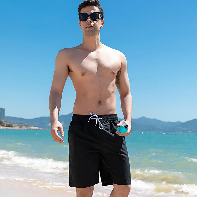 

Quick Dry Beach Shorts Pants Male Sports Swimsuits Men's Stretch Swim Trunks Volleyball Mens Underwear Tenis Masculino Shorts