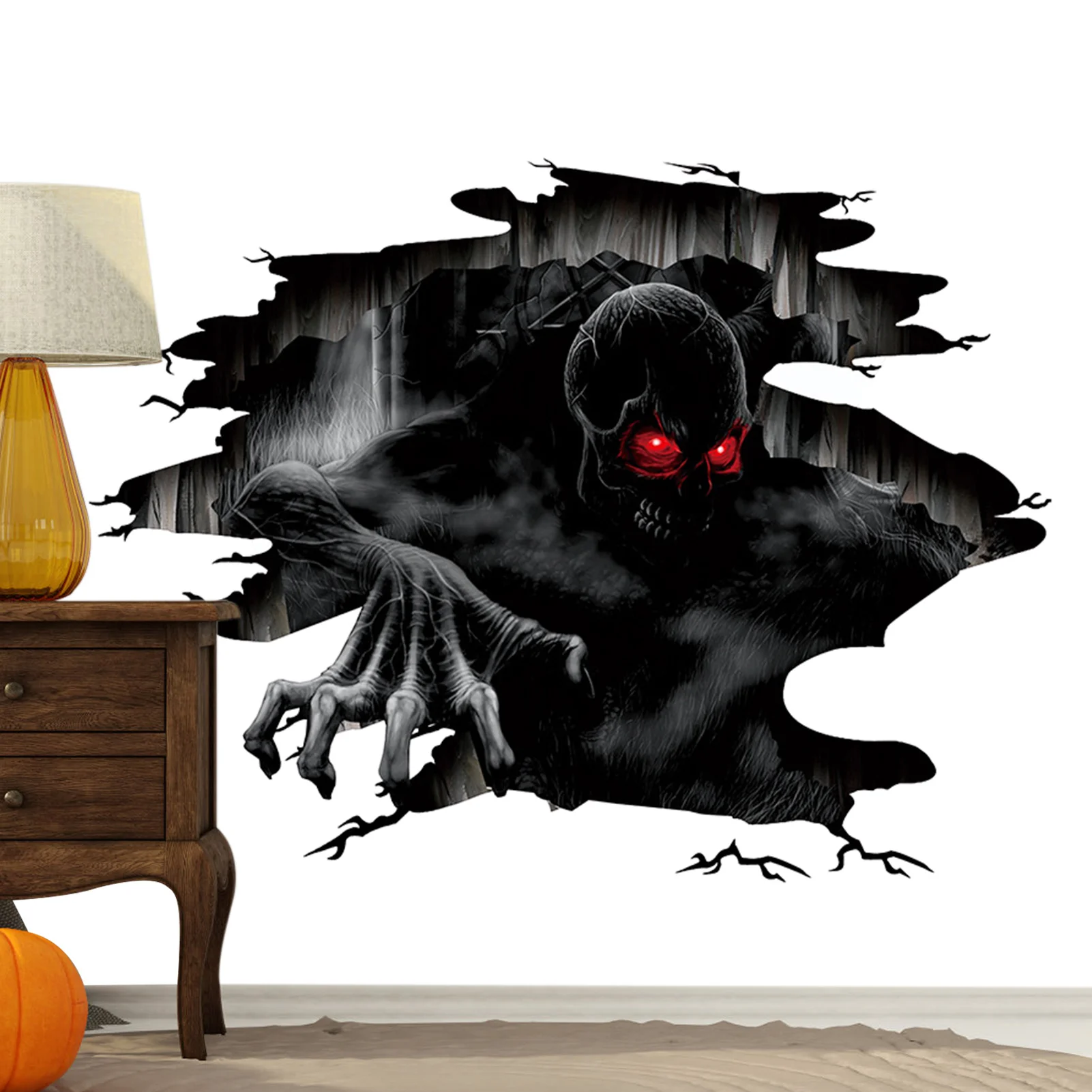 

Наклейки на пол на Хэллоуин наклейки на окна на Хэллоуин страшные наклейки на Хэллоуин наклейки на стены полы окна 3D украшения на стену