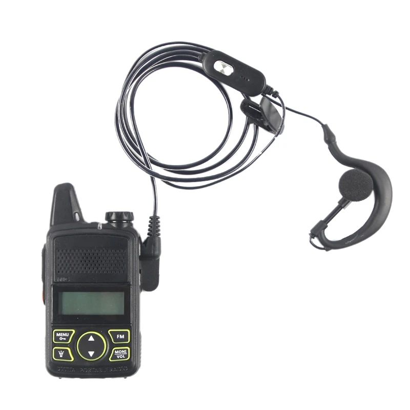 

AT41 Mini UHF Walkie Talkie 400-470Mhz For Baofeng BF-T1 Portable Walkie Talkie EU Plug