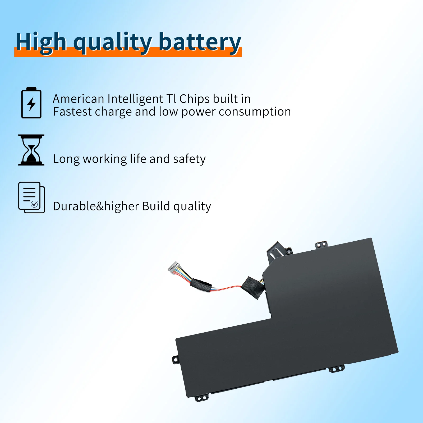 Аккумулятор BVBH L18L3PF6 L18M3PF9 51Wh для ноутбука Lenovo Ideapad