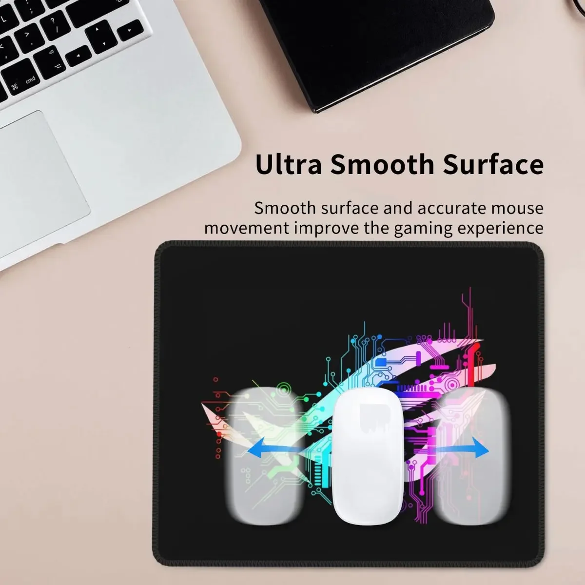 Фото Asus Rog Mouse Pad Computer Keyboard Mouse Mat Gaming Laptop Desk Mat Office Accessories Table Mats №3