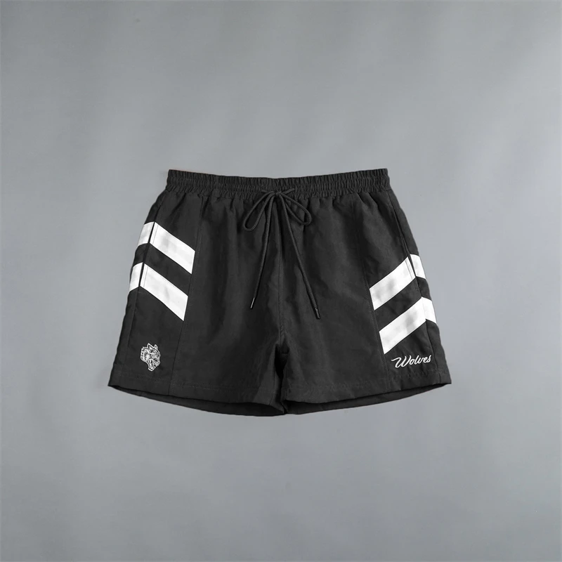 

DARC SPORT Embroidery Men Drawstring Outdoor Short Pants Casual Quick-Drying Sports Shorts Swim Surfing Beachwear Bottoms
