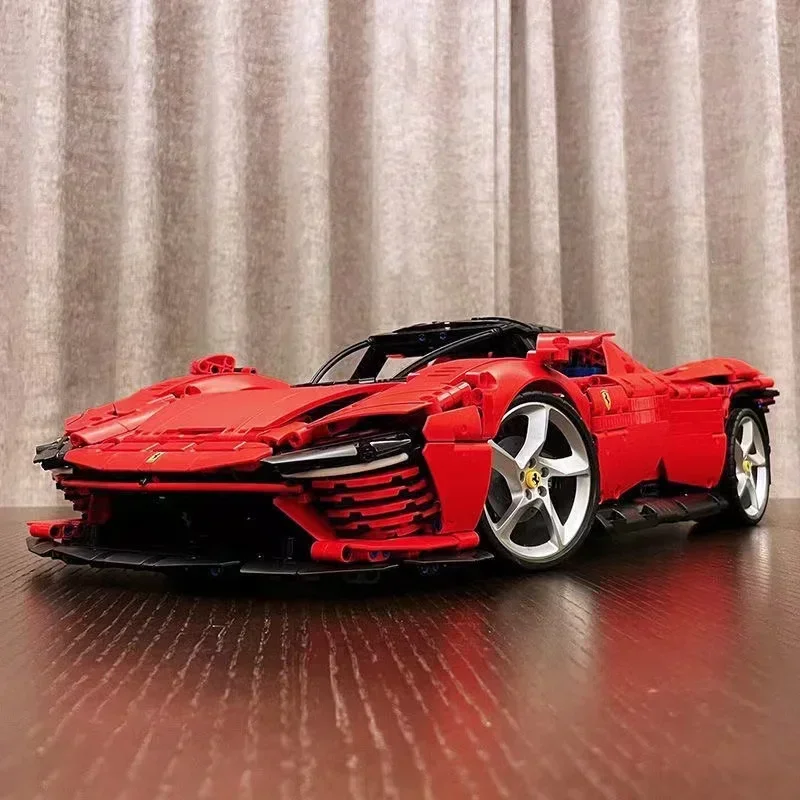 Auf Lager neue sp3 supercar닥ш daytona Modellbau stein Sportwagen Spielzeug für Jungen Mädchen Kind Geburtstags geschenk