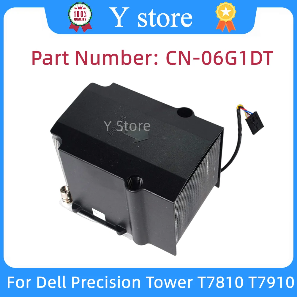 

Original For Dell Precision Tower T7810 T7910 Heatsink Fan Module Server Workstation CPU Cooling Heatsink 6G1DT 06G1DT