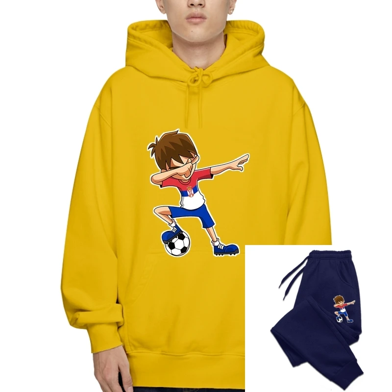 

Мужская футболка с капюшоном и принтом на лето и осень