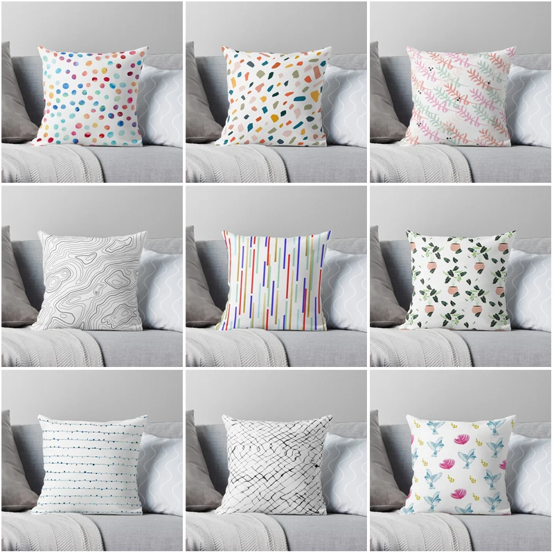 

Наволочка Poldot в нордическом стиле 60*60, украшение для дома, Современная гостиная, диван, Автомобильная подушка