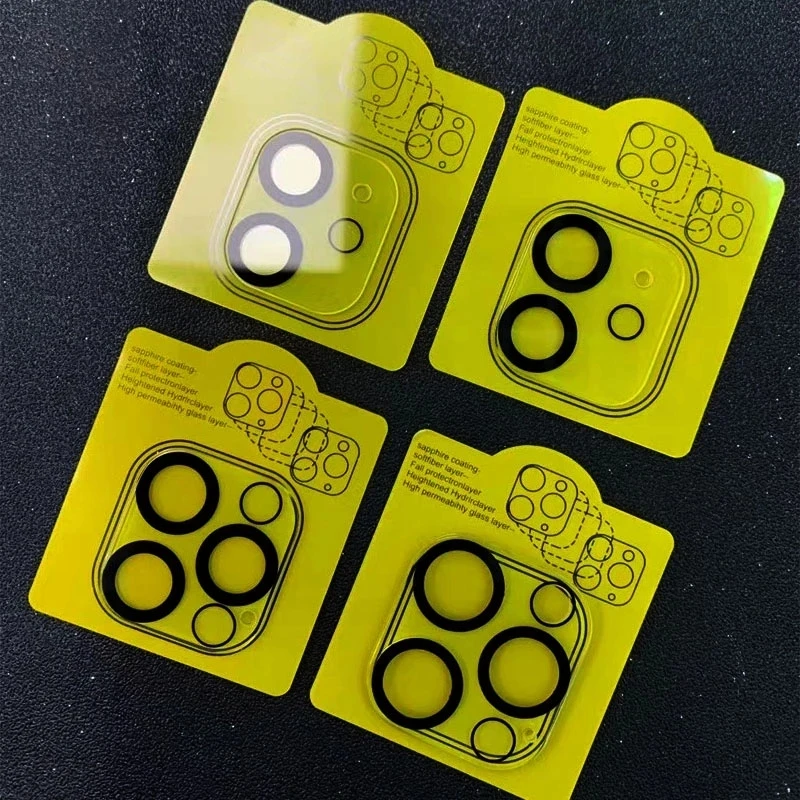 100pcs/lot New 3D Camera Lens Tempered Glass For iPhone 14 Pro Max 14 Plus 14 Pro 3D Full Cover Back Screen Protector Film