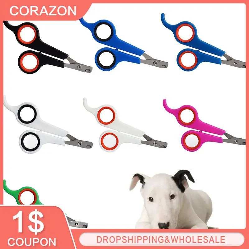 Stainless Steel Multicolor Pet Dog Cat Nail Clipper Professional Cutter Grooming Clippers Scissors For Puppy Dogs Cats Clipper