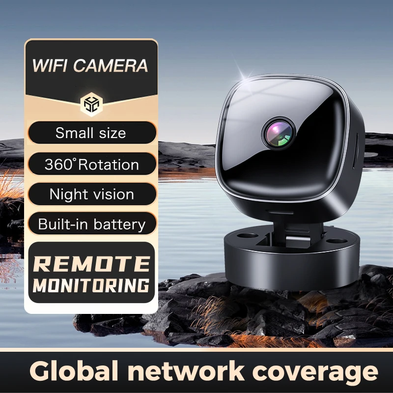 

Мини-камера 4K WiFi для видеонаблюдения