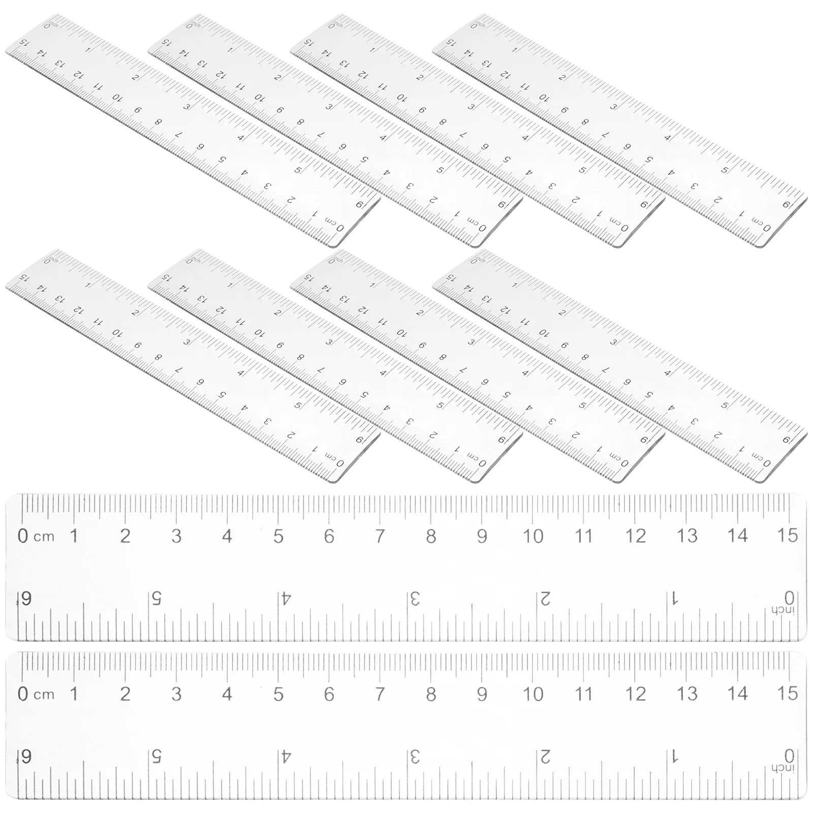 10 шт. 15 см линейка короткие линейки оптом для классной комнаты