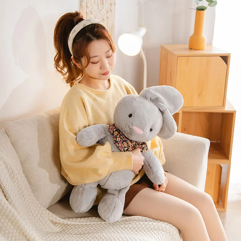 Милый кролик плюшевые игрушки милый 25 см 35 50 мягкие куклы-кролики для девочек и
