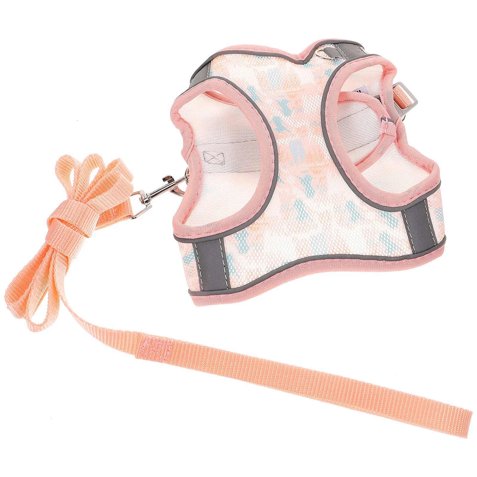 

Belt Dog Leash Puppy Harness Collars Service Vest Polyester Walking Small