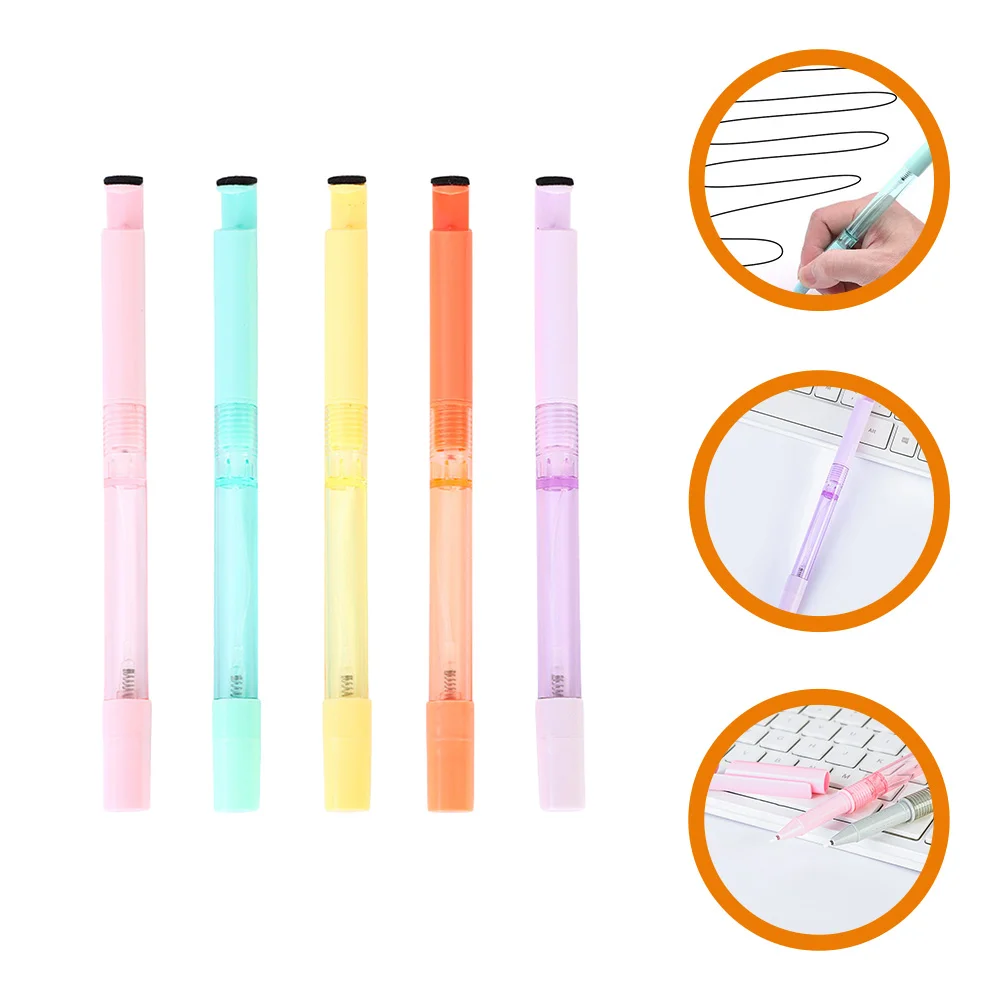

5Pcs Spray Pen Multifunction Pump Sprayer Empty Gel Pen for Student Supply
