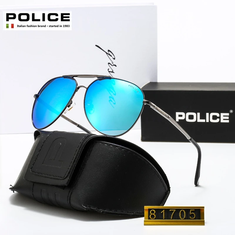 

POLICE Luxury Brand Polarized Sunglasses Men 2022 Pilot Sun Glasses UV400 Eyewear Gafas De Sol Oculos De Sol Gafas