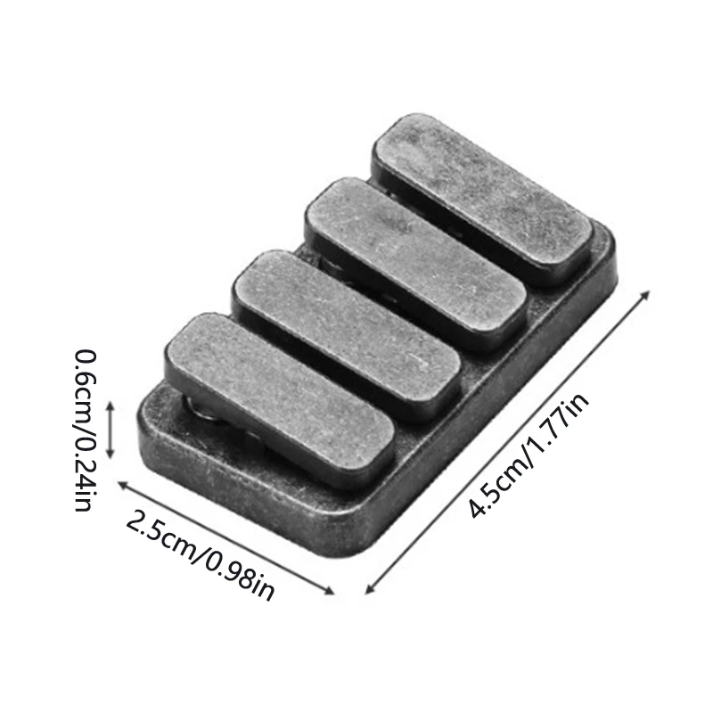 Непоседа-кликер Непоседа-слайдер Металлический EDC Непоседа игрушки Офисные