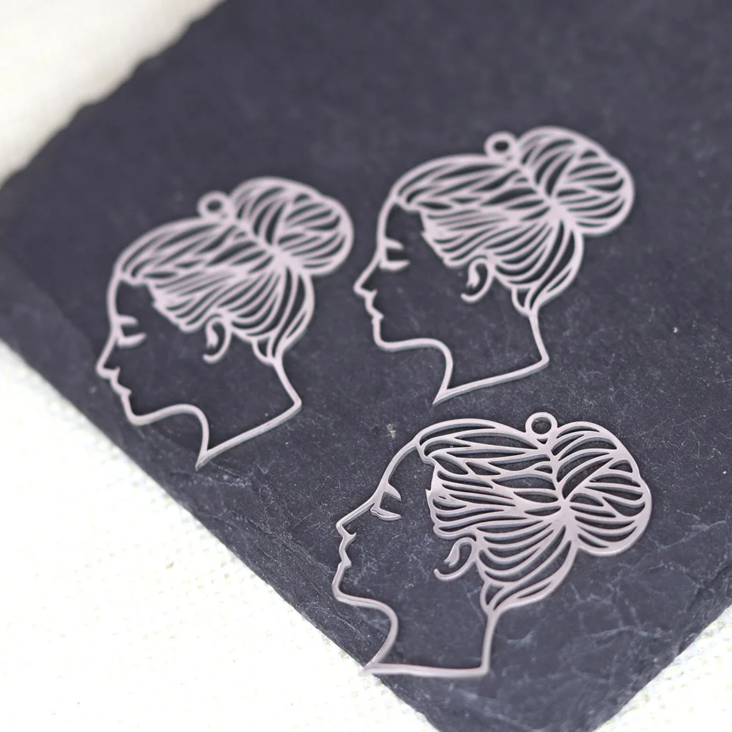 

3 шт./из нержавеющей стали, простая балетная шариковая головка, подвеска для девочки «сделай сам», осень/зима, Винтажные серьги-цепочки для свитера, ювелирные изделия, оптовая продажа