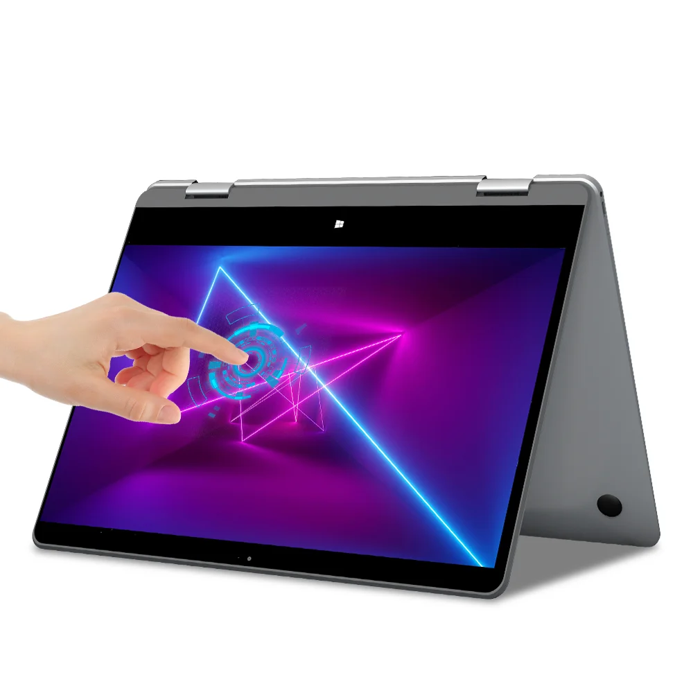 

New Yoga 2in1Thin Notebook 13.3 inch gaming Laptops with N4100 8G 256G Touch Screen Full Metal Support Factory Customization