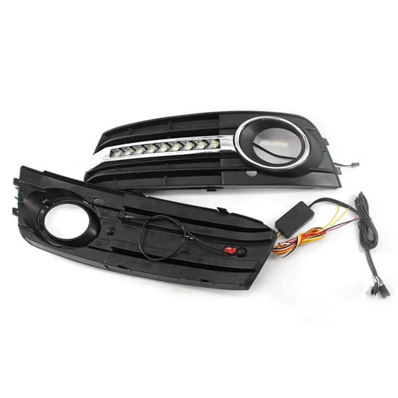 Автомобильные люминесцентные дневные ходовые огни сетчатая решетка рамка