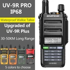 Портативная рация Baofeng UV-9R PRO, портативная рация CB Ham, приемопередатчик VHF UHF, 2 канала, обновленная версия