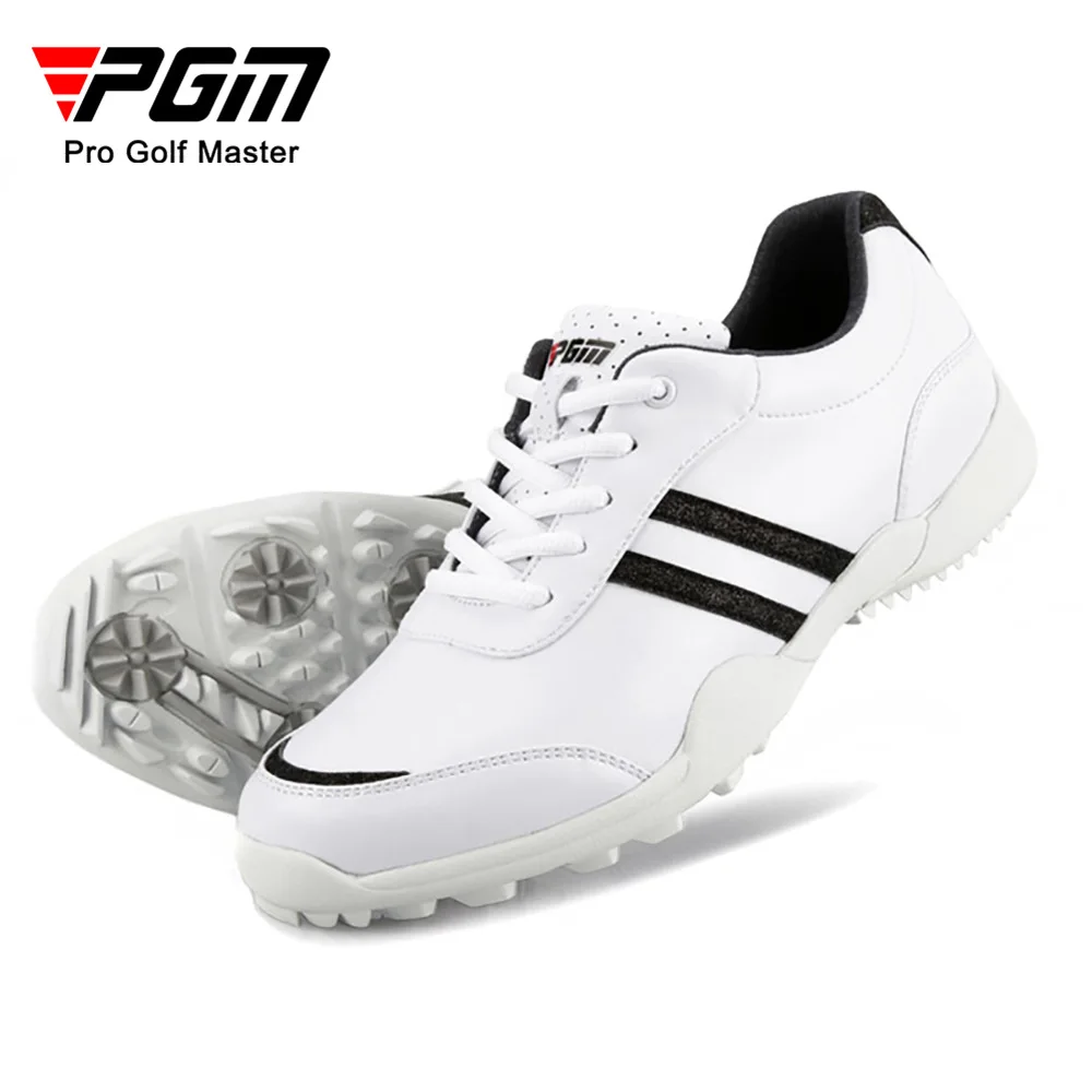 New PGM Women Golf Shoes Anti-slip Breathable Golf Sneakers Ladies Super Fiber Waterproof Shoes Outdoor Sports Leisure Trainers
