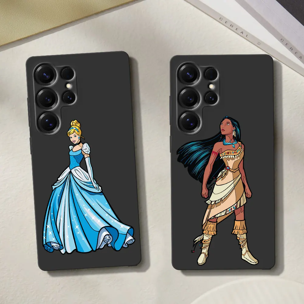 Чехол Disney Mermaid Jasmine Princess для Samsung Galaxy Note 20 Ultra 5G 10 Plus 9, черный чехол из ТПУ M12 J6 Plus J7 J8 J5 (art.: 3920d39b1ca52) - 3920d39b1ca52