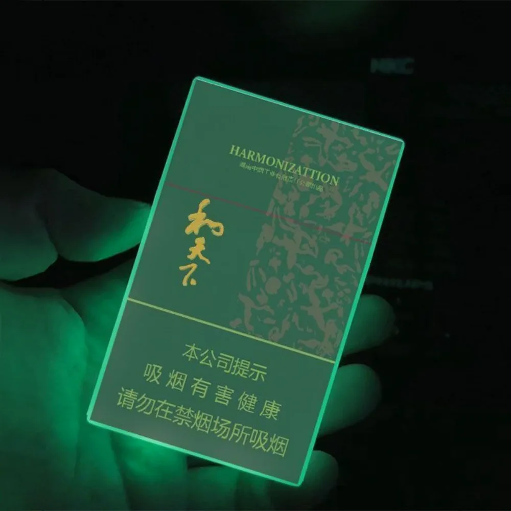 Светящаяся в темноте сигарета стандартная Автоматическая пружинная крышка 20