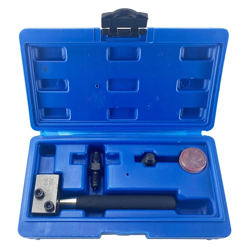 

Auto Brake Hose Reaming Tool 4.75mm Din F Tool Easy to Hold Parts Brake Pipe Line for Auto Maintenance Tools 1Set