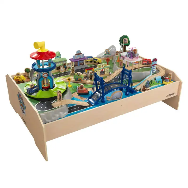 

Bay Wooden Table with 73 Pieces