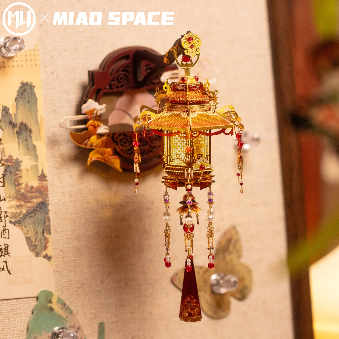 

Металлические 3D пазлы MU Liurui Linglong