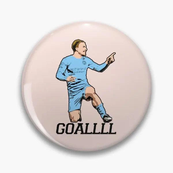 Джек Grealish Goal мягкая булавка на пуговицах креативный декор ювелирные изделия
