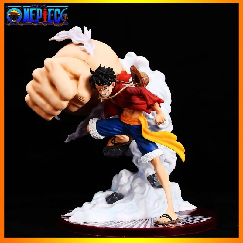 

25 см цельная Обезьяна D Луффи Экипировка 3 фигурки ПВХ Аниме фигурки Статуэтка Gk коллекционное украшение модель Декор игрушка подарок для детей