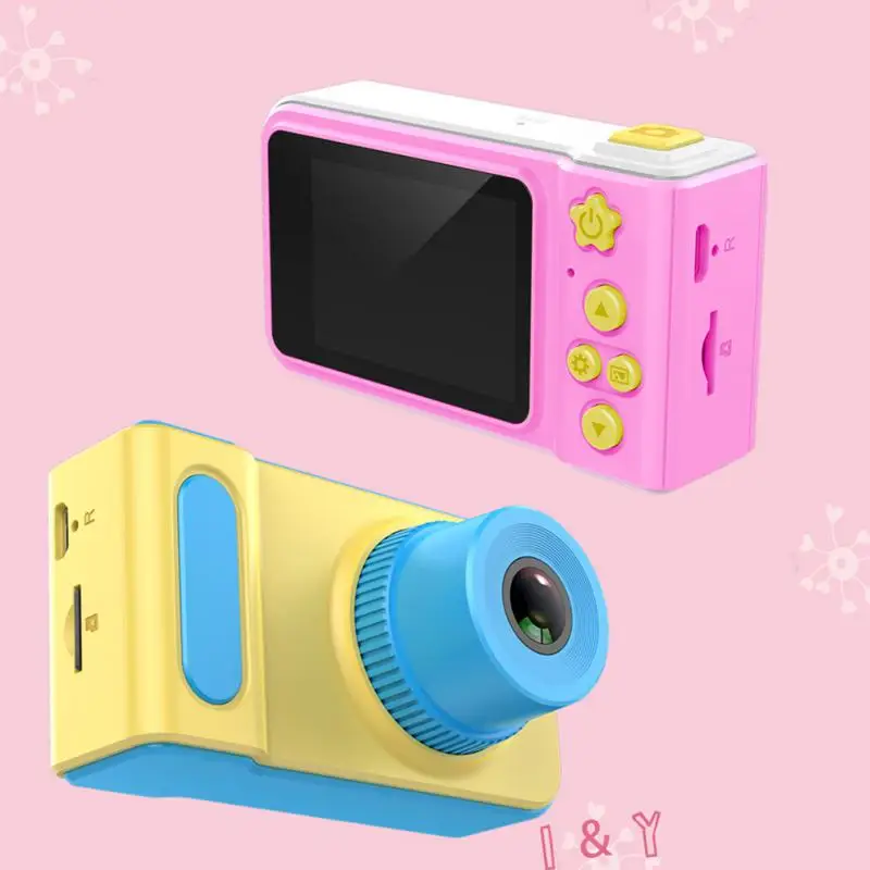 

Mini 2 Inch Digital Camera Video Camera Long Standby 400ma Children Camera Birthday Gift Creative Toddler Toys Cute Cartoon