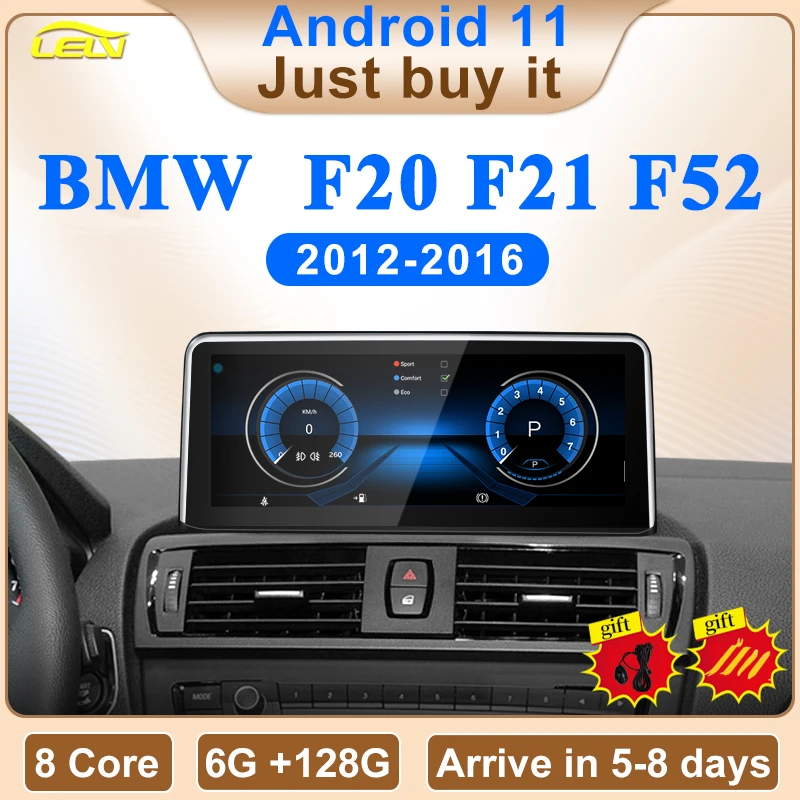 

For BMW 1 Series F20 F21 Android Auto ID8 Carplay Intelligent System Car Video Players Central Multimedia GPS Navigation Screen
