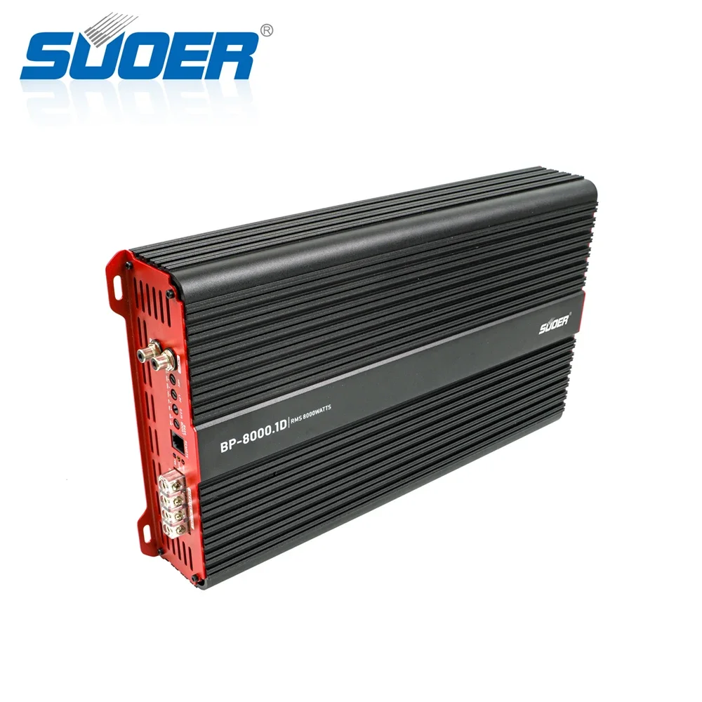 Suoer BP-8000 24000 Вт Моноблок Большая мощность rms 8000 Автомобильный усилитель