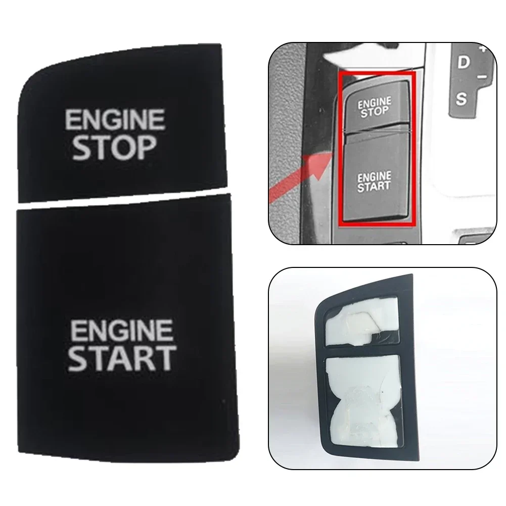 Zestaw naprawczy przycisku zapłonu silnika samochodowego do AAudi Q7 2006-2009 Osłona przełącznika Stylizacja samochodu