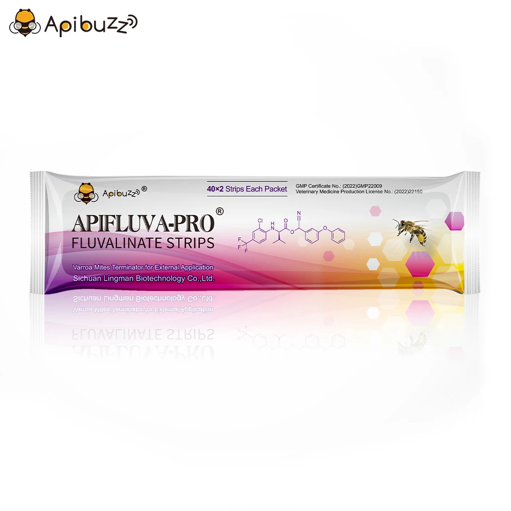 Apibuzz Apifluva Pro Fluvalinate 80 небольших полосок мощный инструмент для лечения пчелиных Varroa