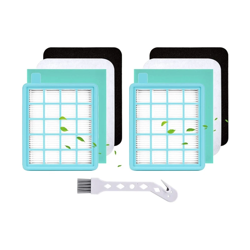 

Filter For FC8058/01 FC8630-FC8639 FC8640 FC8649 Vacuum Cleaner - Replacement Filter For Powerpro Active