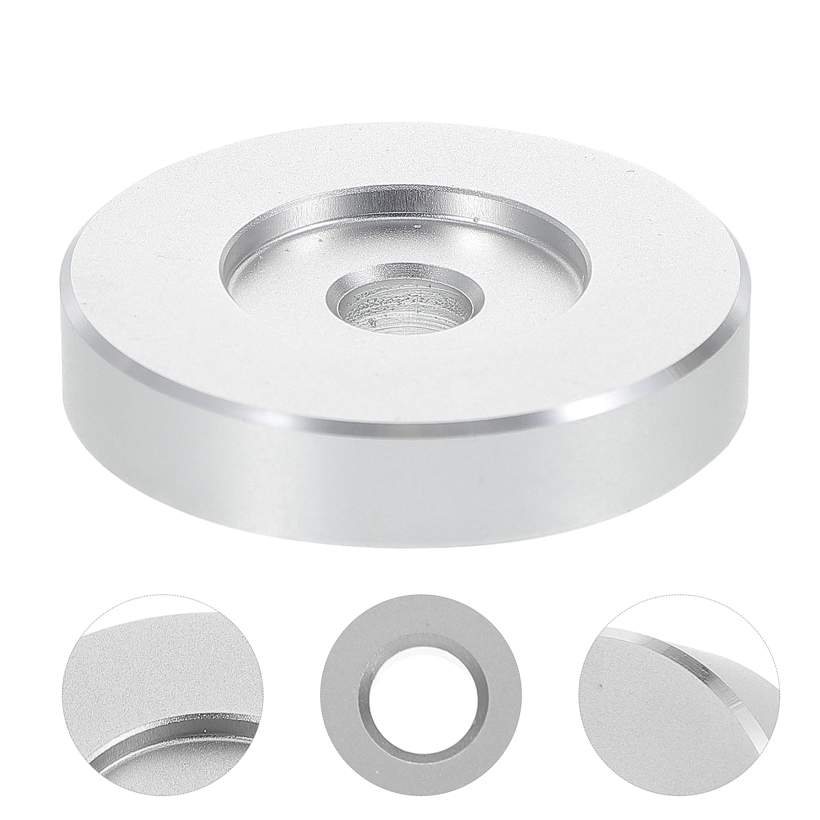 

Record Adapter Vinyl Inch Turntable Rpm Single Adaptor Dome Replacement Accessories Aluminum Insert Center Parts Disc