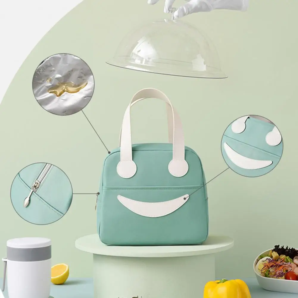 

Lunch Bag Easy to Carry Load Bearing Widely Applied Bento Lunch Holding Tote Bag Tote Lunch Bag for Picnic