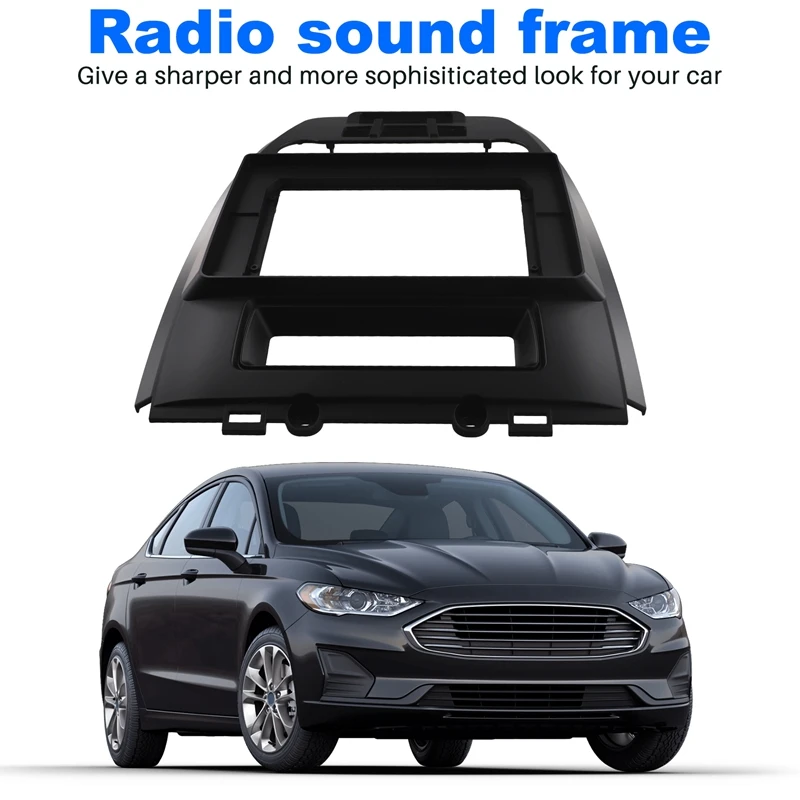 10 1 автомобильный радиоприемник Рамка адаптер для FORD FUSION 2009-2012 2 Din Dash Android Mp5 Панель