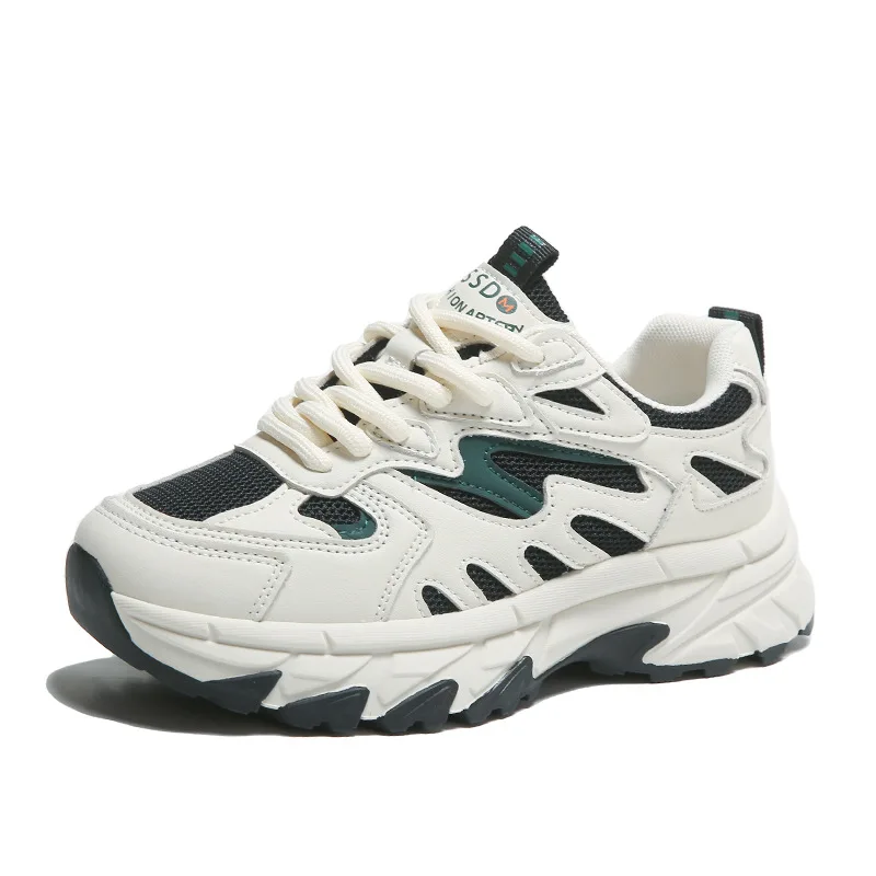 

YUDX Lightweight soft sole comfortable daddy shoes female 2023 autumn winter all-match shock absorption running non-slip sports