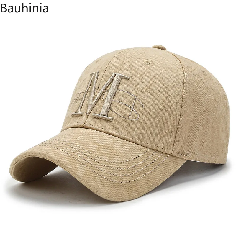

Bauhinia New Fashion Snapback Baseball Cap Women Streetwear Hip Hop Caps Korean Version Letter Embroidered Sports Cap