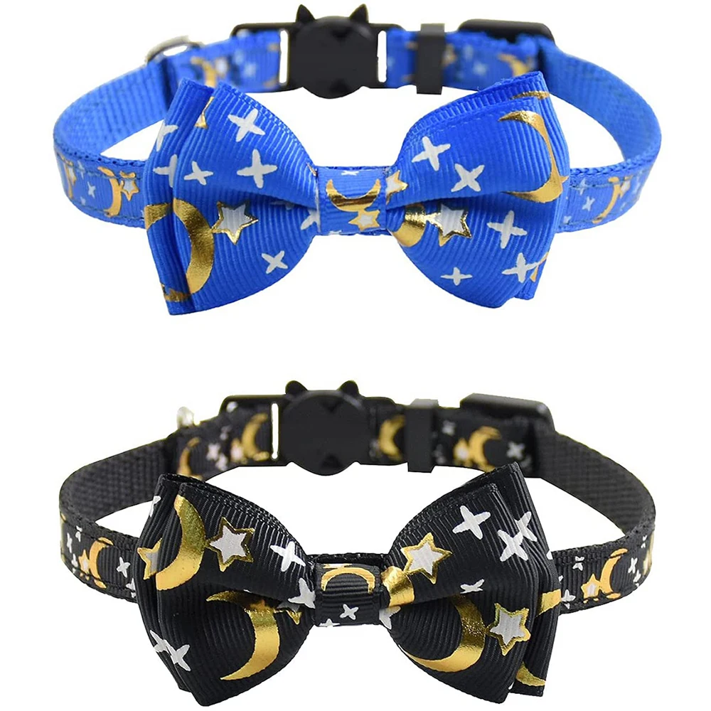 

Отколовшаяся кошка воротник бант с милые аксессуары в стиле Сейлор Мун регулируемые нейлоновые ошейники безопасности для кошек котенок 7,...