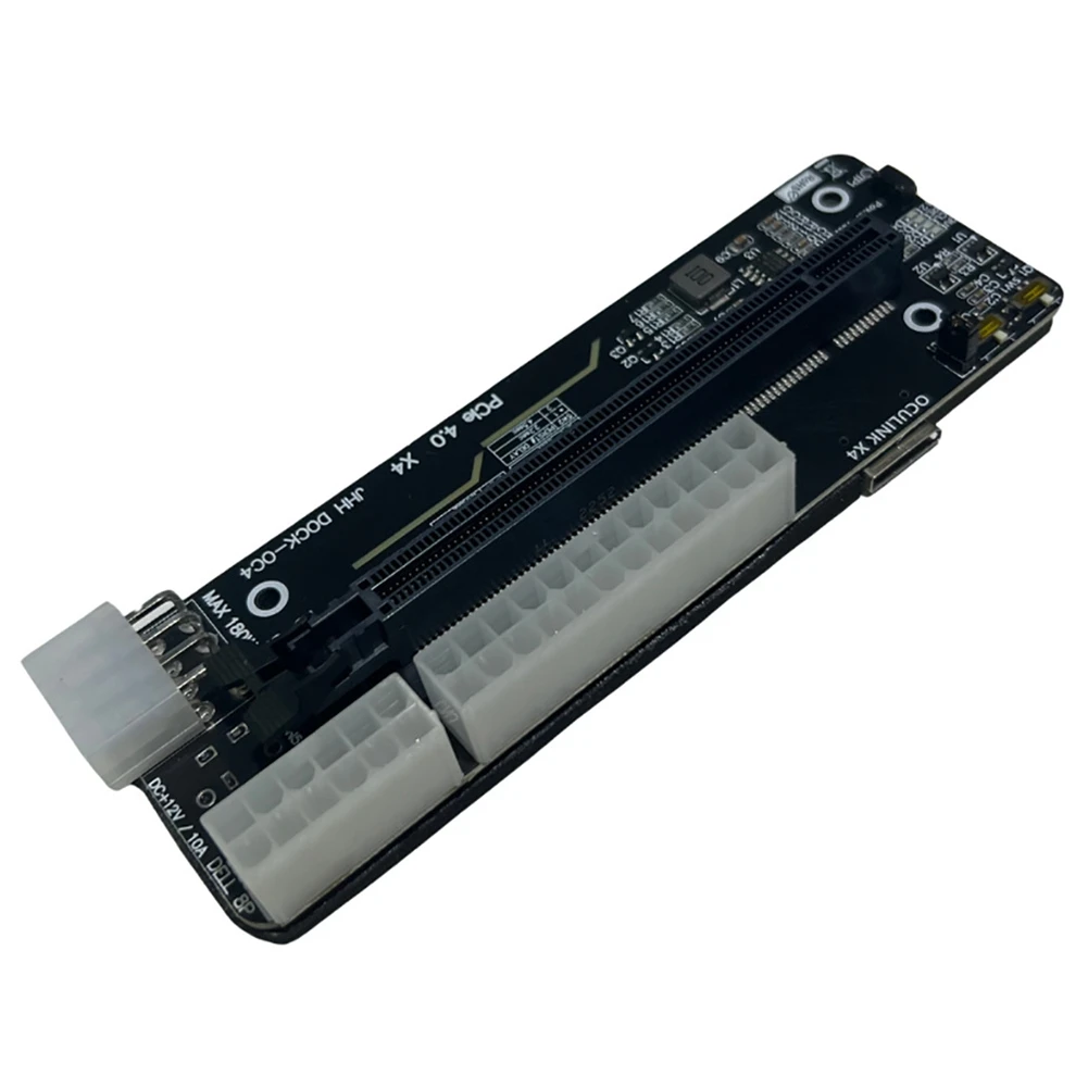 Внешняя графическая карта для ноутбука Oculink/M.2 Nvme экокожа плата PCIE 4 0 X4 Gen4