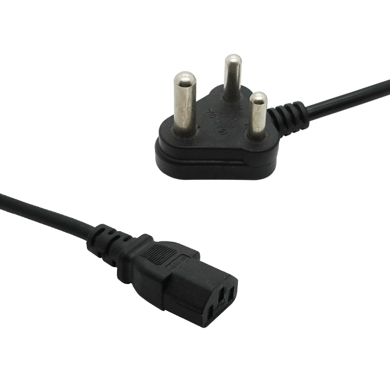 

Quality Original Brand Full Pure Copper 1.8M small South Africa Plug Electric Power Cord