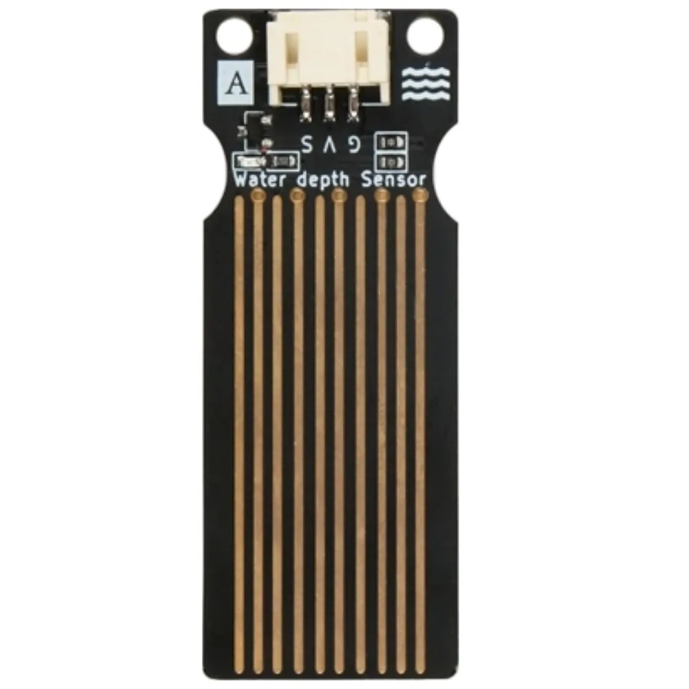 Фото Датчик глубины воды с аналоговым выходом, интерфейс PH2.0 для Arduino, ESP32, Microbit, Raspberry Pi, высокоточный, погружной, IP68, 0-3.3В №5