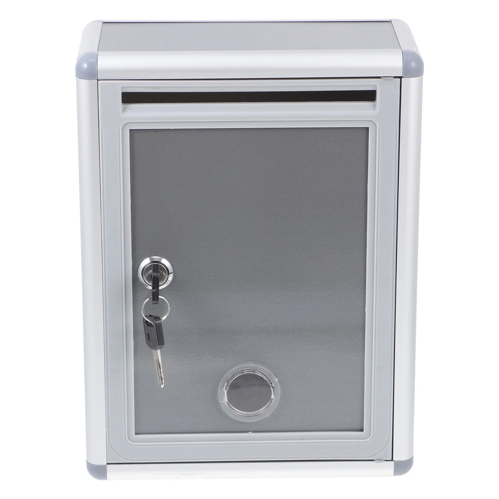 

Drop Boxes Suggestion Mail Box: with Lock Mail Vault for Home Office Business Hotel Apartment Wall Mounted Postbox Lock Box